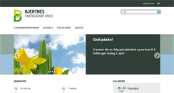 Desktop Screenshot of bjertnes.vgs.no
